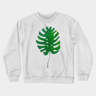 monstera leaf Crewneck Sweatshirt